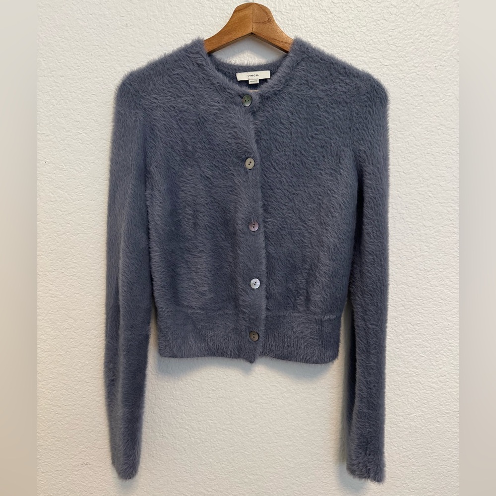 Vince fuzzy cardigan
